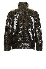 Diesel Rams Shiny Zip Jacket in Multi, view 2, click to view large image.