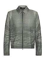 Diesel Carl Zip Jacket in Grey, view 1, click to view large image.