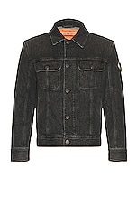 Diesel Barcy Jacket in Black, view 1, click to view large image.