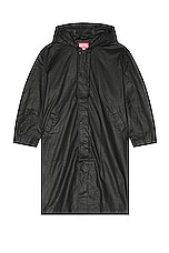 Diesel Rombe Coat in Black, view 1, click to view large image.