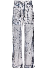 Diesel Martians Track Pant in Denim, view 1, click to view large image.