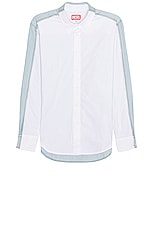 Diesel Warh Shirt in White, view 1, click to view large image.