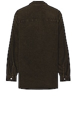 Diesel Overshirt in Brown, view 2, click to view large image.