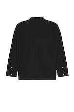 Diesel Gander Shirt in Deep Black, view 2, click to view large image.