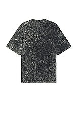 Diesel Boxt Peel Oval T-shirt in Deep & Black, view 2, click to view large image.