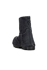 Diesel Hammer Denim Boot in Grey, view 3, click to view large image.