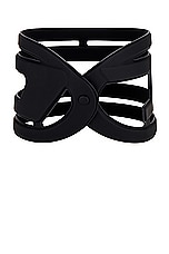 Diesel B-Cage Belt in Black, view 2, click to view large image.