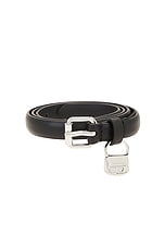 Diesel Charm Hip Belt in Black, view 3, click to view large image.