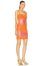 Diesel Hopy Dress in Orange, view 2, click to view large image.