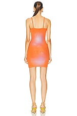 Diesel Hopy Dress in Orange, view 3, click to view large image.