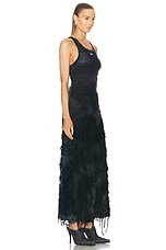 Diesel Tank Maxi Dress in Black, view 2, click to view large image.