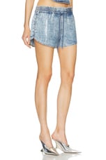 Diesel Sunny Short in Denim, view 2, click to view large image.