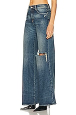 Diesel Wide Leg in Blue, view 3, click to view large image.