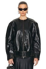 Diesel Margy Jacket in Deep & Black, view 1, click to view large image.