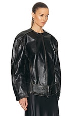 Diesel Margy Jacket in Deep & Black, view 2, click to view large image.