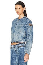 Diesel Calur Jacket in Denim, view 3, click to view large image.