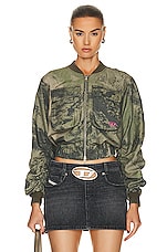 Diesel Cargo Jacket in Camouflage, view 1, click to view large image.