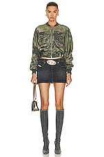 Diesel Cargo Jacket in Camouflage, view 4, click to view large image.