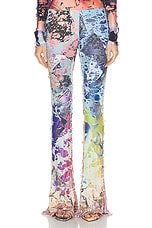 Diesel Mayim Flare Pant in Medium Blue, view 1, click to view large image.