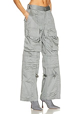 Diesel Moon Cargo Pant in Stone Grey, view 2, click to view large image.