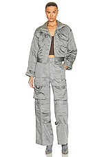 Diesel Moon Cargo Pant in Stone Grey, view 4, click to view large image.