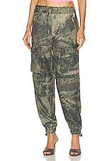 Diesel Cargo Pant in Camouflage, view 1, click to view large image.
