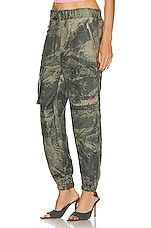 Diesel Cargo Pant in Camouflage, view 3, click to view large image.