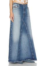 Diesel Pago Skirt in Denim, view 2, click to view large image.