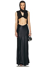 Diesel Syren Skirt in Deep & Black, view 4, click to view large image.