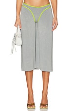 Diesel Midi Skirt in Light Blue | FWRD