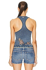 Diesel Tank Top in Blue, view 3, click to view large image.