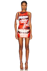 Diesel Printed Tank Top in Multi, view 5, click to view large image.