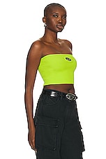 Diesel Clarksville Top in Neon Green, view 2, click to view large image.