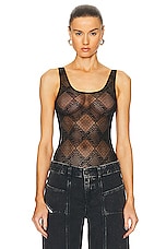 Diesel Floria Bodysuit in Black, view 1, click to view large image.