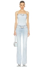 Diesel Lucy Tank Top in Denim, view 4, click to view large image.