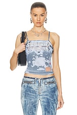 Diesel Hop Top in Blue, view 1, click to view large image.