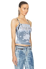 Diesel Hop Top in Blue, view 2, click to view large image.