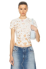Diesel Uncyna Top in White, view 1, click to view large image.