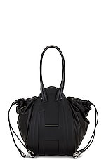 Diesel 1DR Fold Bag in Black, view 1, click to view large image.