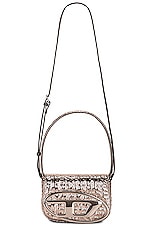 Diesel 1DR Shoulder Bag in Silver, view 1, click to view large image.