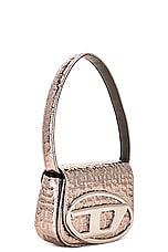 Diesel 1DR Shoulder Bag in Silver, view 5, click to view large image.