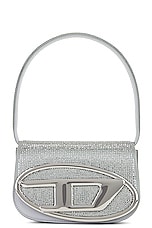 Diesel 1DR Shoulder Bag in Grey, view 1, click to view large image.