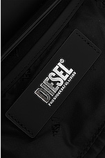Diesel Loop &amp; Chain Handbag in Black, view 7, click to view large image.