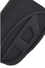 Diesel Loop &amp; Chain Handbag in Black, view 8, click to view large image.