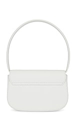 Diesel Loop &amp; Chain Handbag in White, view 4, click to view large image.