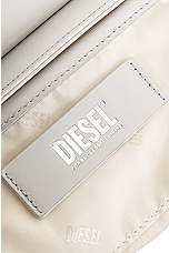 Diesel Loop &amp; Chain Handbag in White, view 7, click to view large image.
