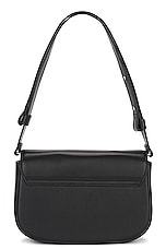 Diesel Clutch With Strap Handbag in Black, view 3, click to view large image.