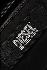Diesel Clutch With Strap Handbag in Black, view 7, click to view large image.