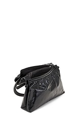 Diesel Big-D Pouch Bag in Black, view 4, click to view large image.