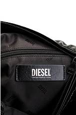 Diesel Big-D Pouch Bag in Black, view 5, click to view large image.